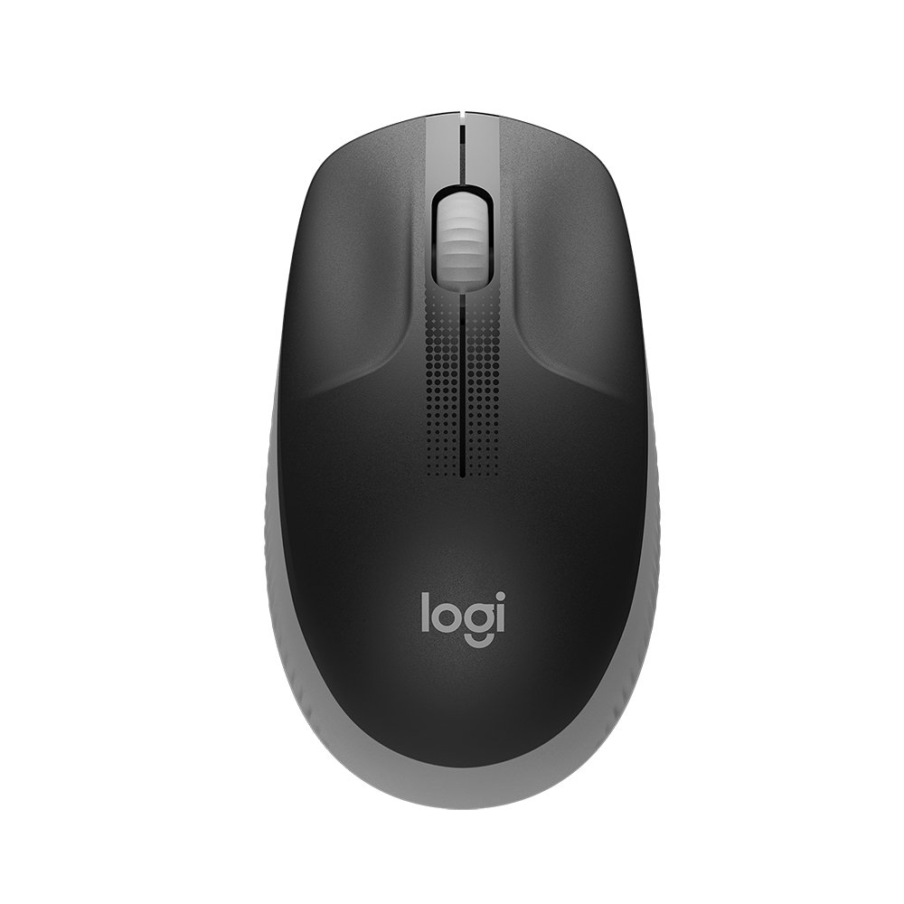 Logitech M190 Full-Size Wireless Mouse Grey