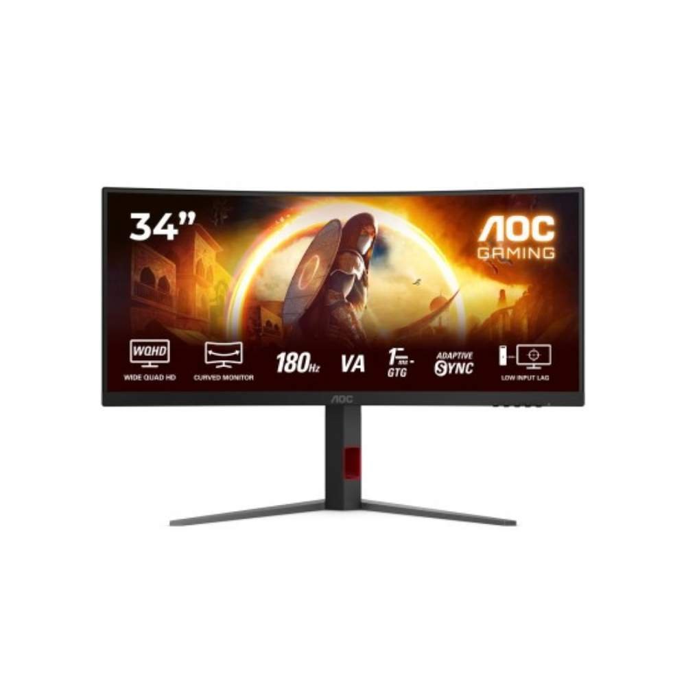 AOC CU34G4 QHD VA Curved Gaming Monitor 34"