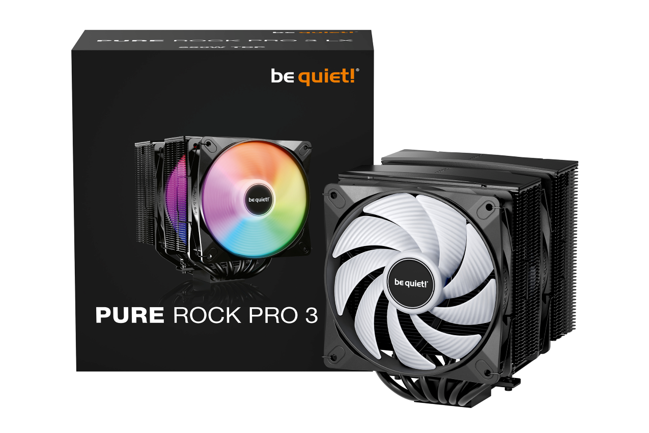 BEQUIET CPU COOLER PURE ROCK PRO 3 LX BLACK