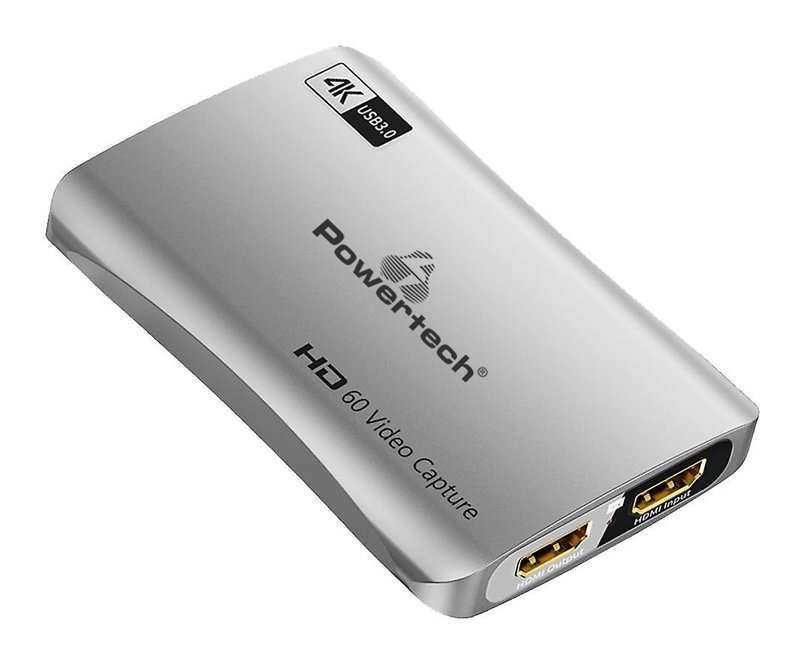 POWERTECH video capture CAB-UC081, HDMI/USB σύνδεση, 4K/30Hz