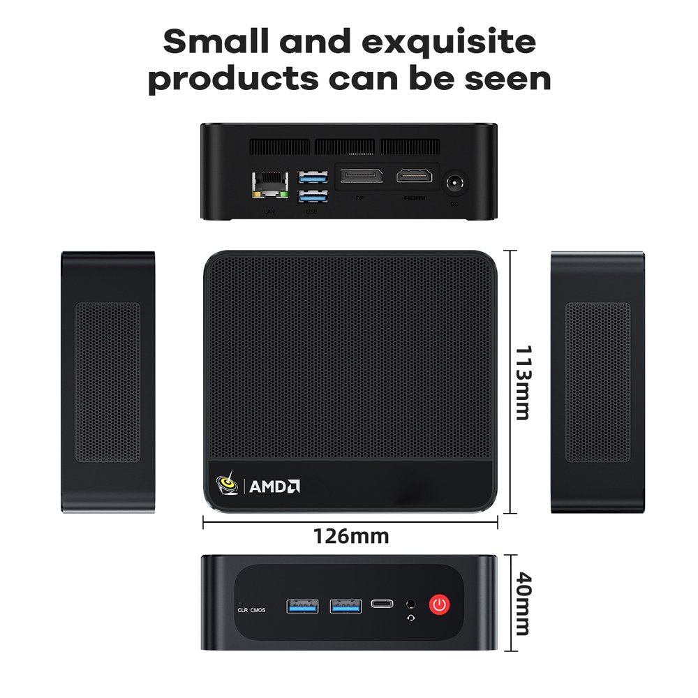 BEELINK mini PC SER5, AMD 5500U - Image 2